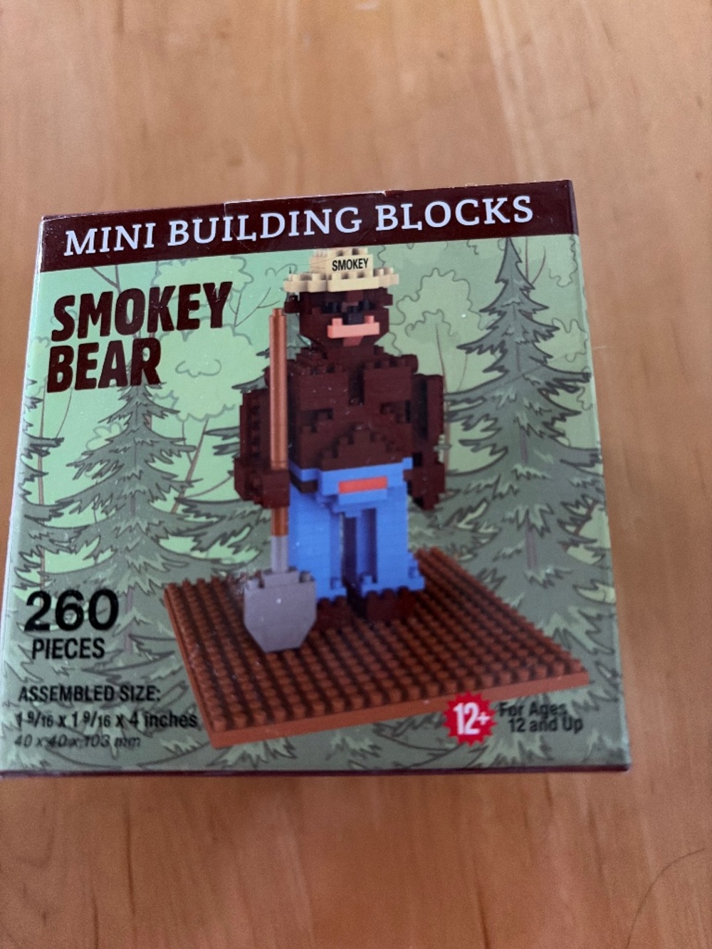Impact Photographics Mini Building Blocks - Smokey Bear
